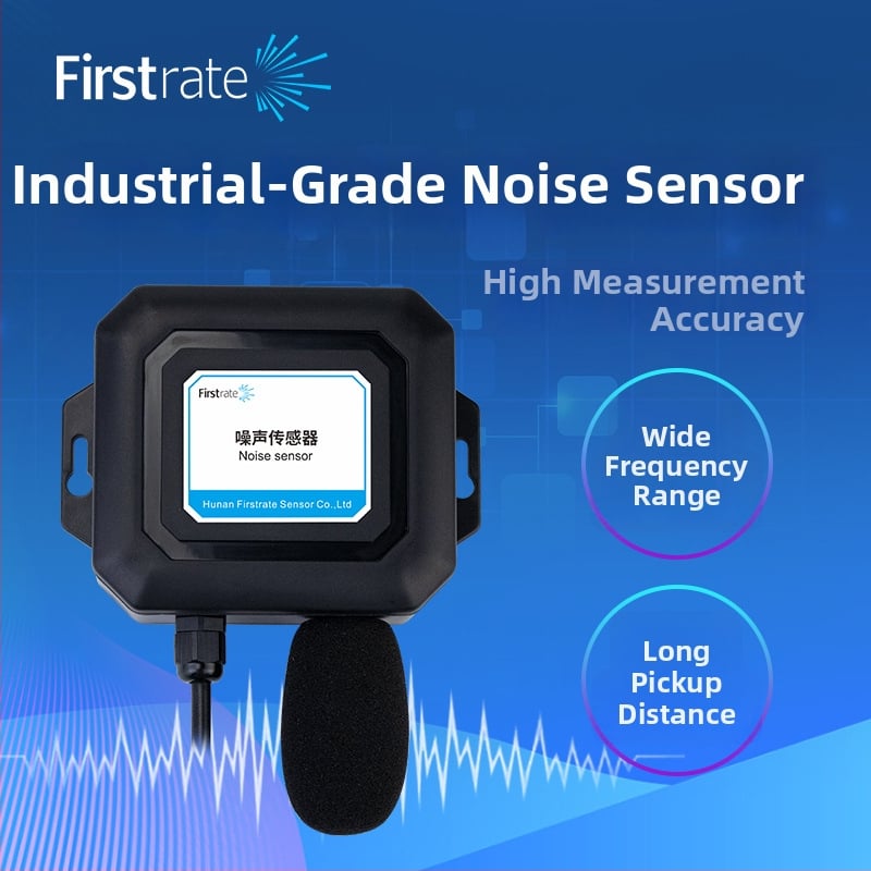 Firstrate BRW100-2010 hlukový senzor, rozsah merania 30–120 dB, presnosť ±0,5 dB, rozlíšenie 0,5 dB
