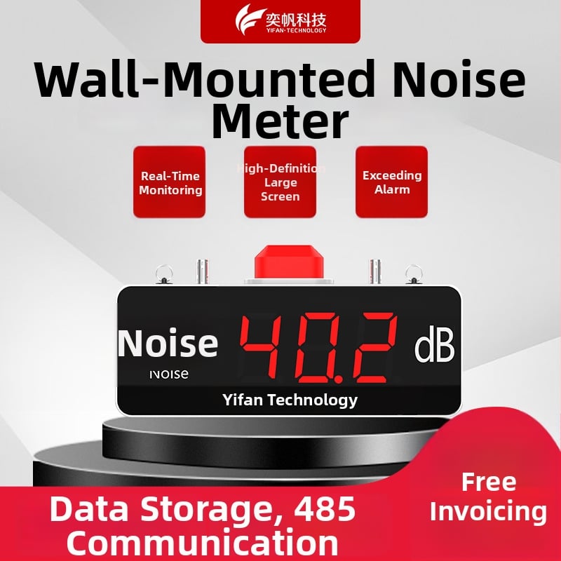 Stenový digitálny merač hluku – Yifan Technology, model Yf, detektor hluku s meraním decibelov, pôvod Shenzhen