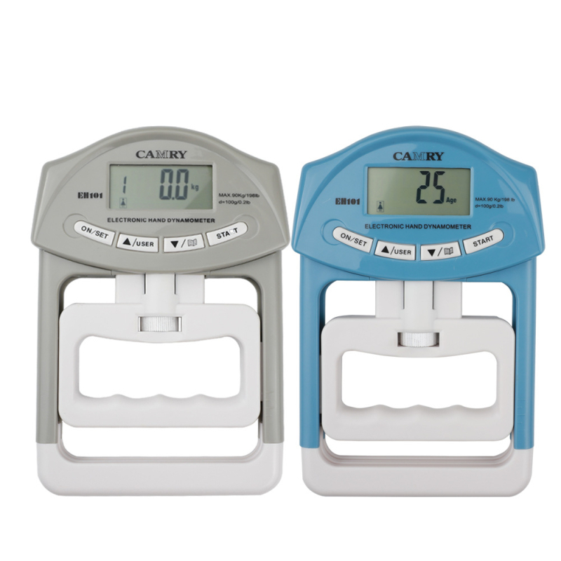 Elektronický tester sily úchopu — inteligentný, nastaviteľný merač pre testovanie zdatnosti
