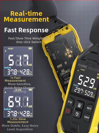 Digitálny hlukomer, model FDM01, Číslo položky F77M76M6MH8T9S