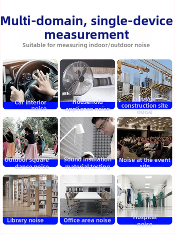 Digitálny hlukomer, model FDM01, Číslo položky F77M76M6MH8T9S