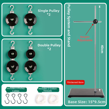 Liuxin Sada kladiek a držiakov pre fyziku – vzdelávacie pomôcky