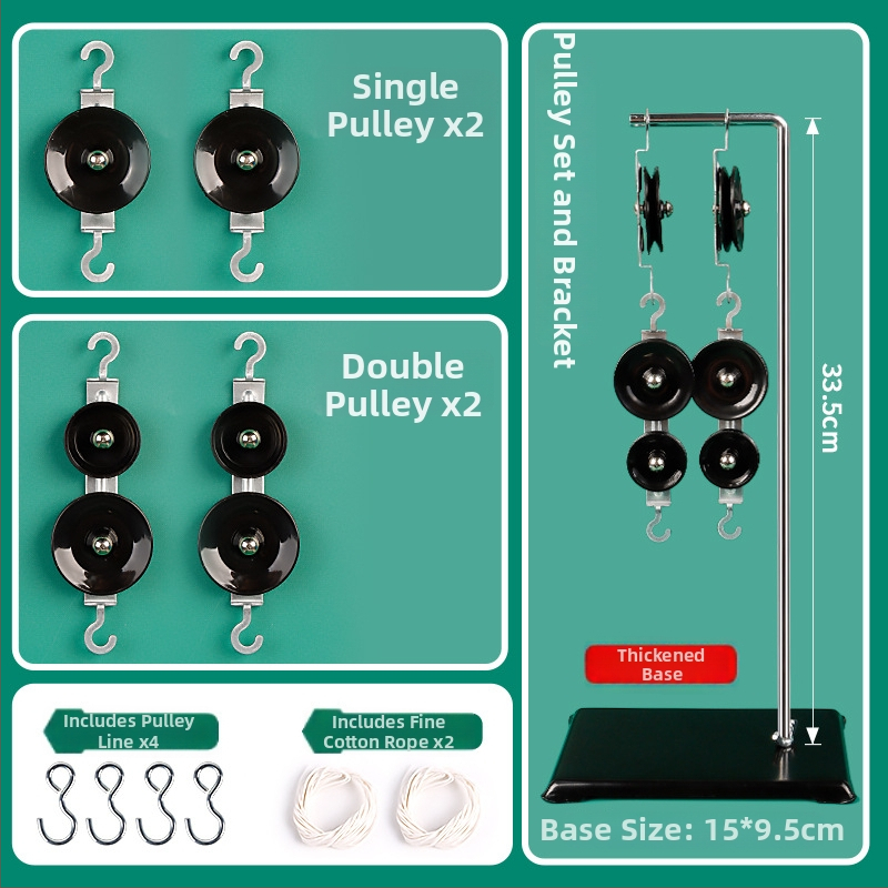 Liuxin Sada kladiek a držiakov pre fyziku – vzdelávacie pomôcky