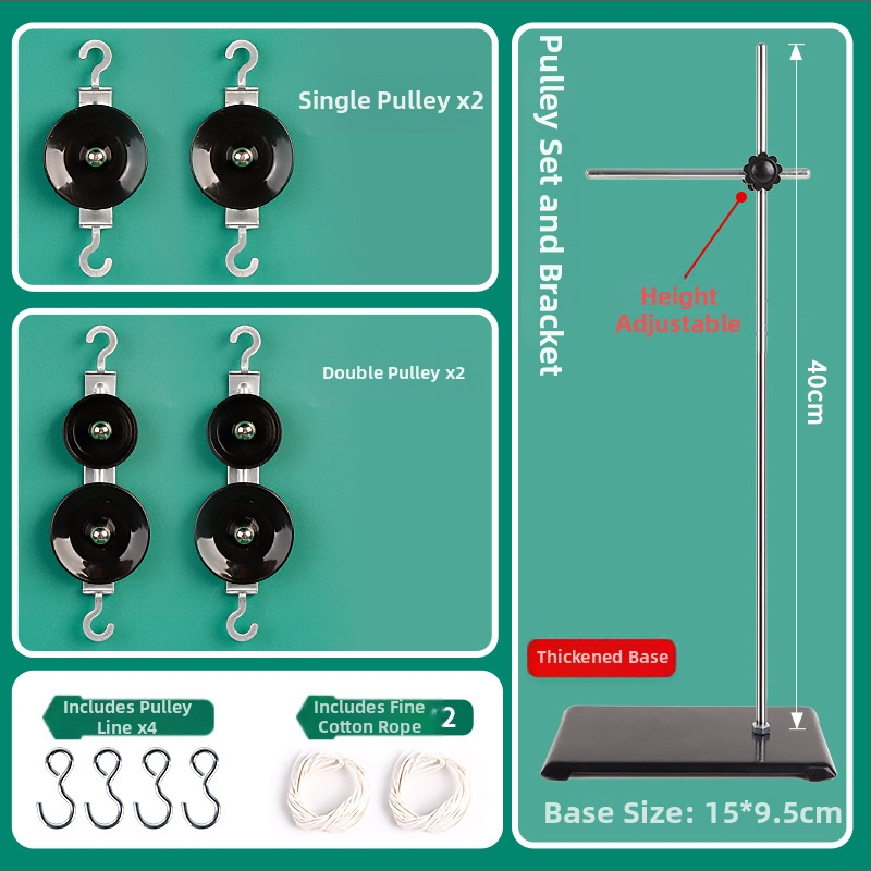 Liuxin Sada kladiek a držiakov pre fyziku – vzdelávacie pomôcky