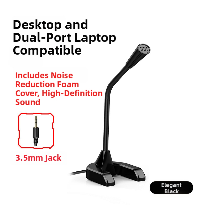 Amoi G8 USB kondenzátorový mikrofón pre počítač, živé vysielanie a karaoke – 20Hz-20kHz, SNR ≥95dB, Plug-and-Play, USB napájanie 5V