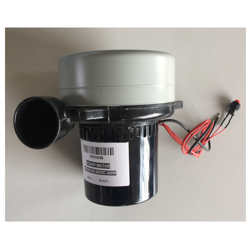 Centrifugálny ventilátor pre CNC, hliník, 24V/48V, 15 kPa