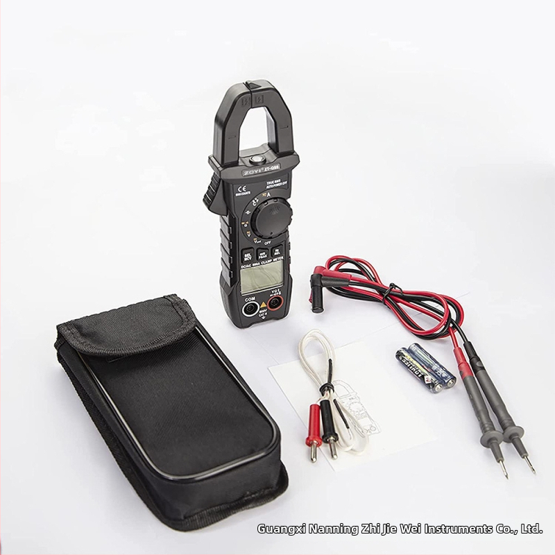 ZOYI digitálny klešťový ampérmeter QS9/QS4, AC/DC prúd, meranie odporu, voltmeter