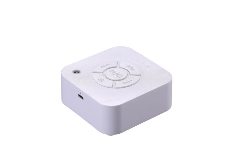 LED noćna svjetiljka za san s bijelim šumom i glazbom, USB napajanje, ABS sjenilo, napetost ≤36V, CE potvrda