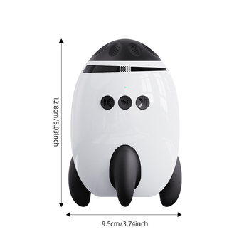 Bērnu ratiņu rokeris – pārnēsājamais elektriskais baltais troksnis nomierinošais līdzeklis, SR10, ABS, Kailai