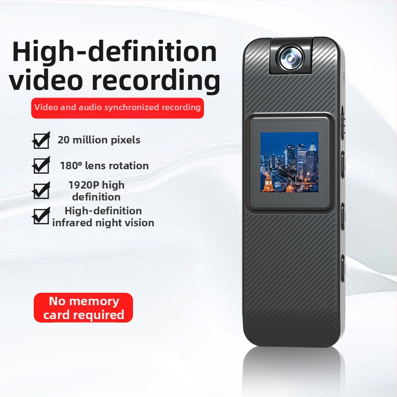 Športová akčná kamera s nočným videním — 1080p video, CMOS senzor 5 MP, MicroSD úložisko