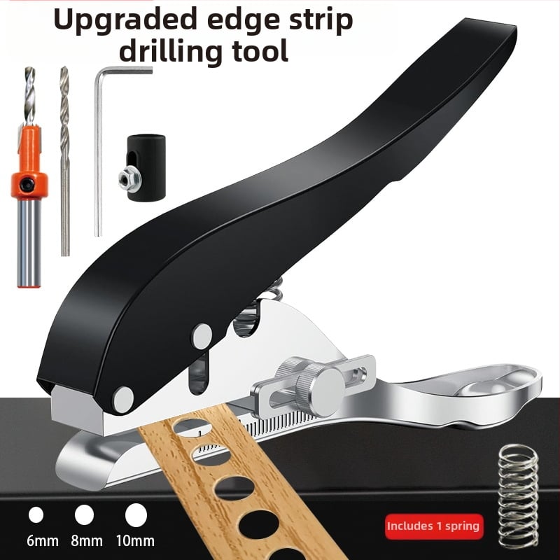 Puidutöö: servaaugupuurimise tangid, tsingi sulam, 6/8/10 mm augud, kasutamiseks puidutöödes