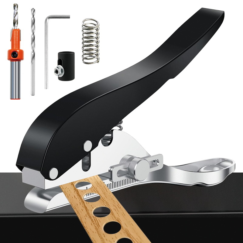 Puidutöö: servaaugupuurimise tangid, tsingi sulam, 6/8/10 mm augud, kasutamiseks puidutöödes