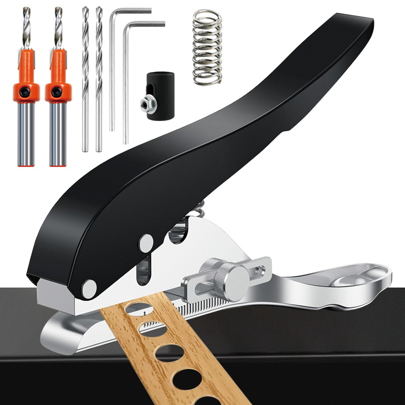 Puidutöö: servaaugupuurimise tangid, tsingi sulam, 6/8/10 mm augud, kasutamiseks puidutöödes