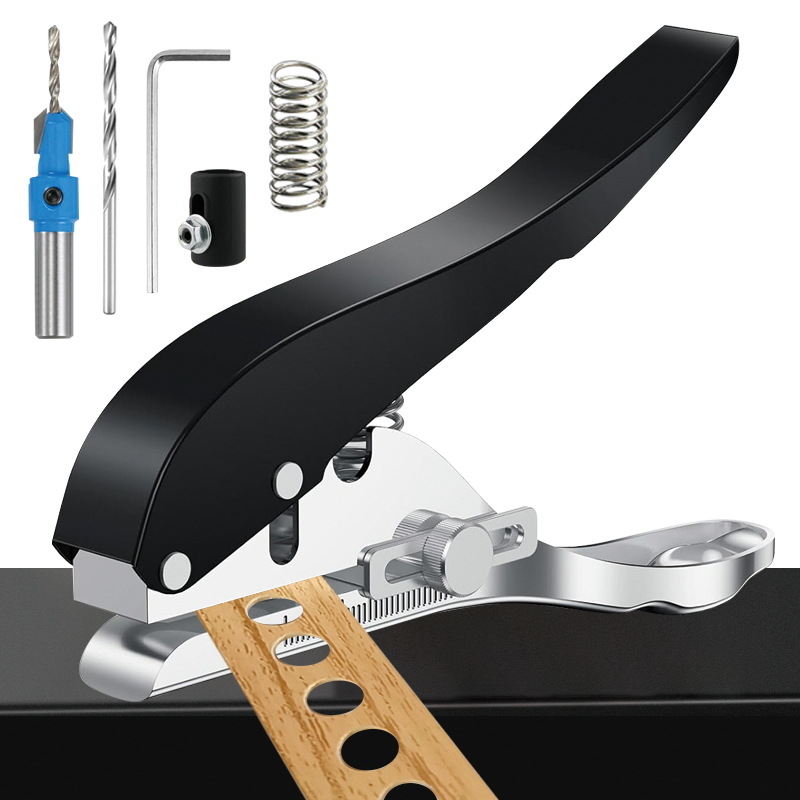 Puidutöö: servaaugupuurimise tangid, tsingi sulam, 6/8/10 mm augud, kasutamiseks puidutöödes