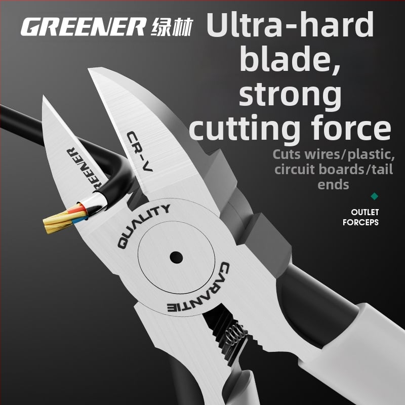 Dijagonalne kliješta za rez s nagnutim čeljustima za Gundam model | krom-vanadijevo čelik | GREENER