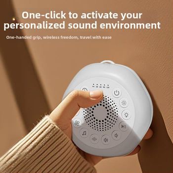 Prenosné zariadenie na uspávanie dieťaťa so zvukom, vstavaná batéria 1000–1200 mAh, výdrž batérie nad 12 h, hudobné nočné svetlo