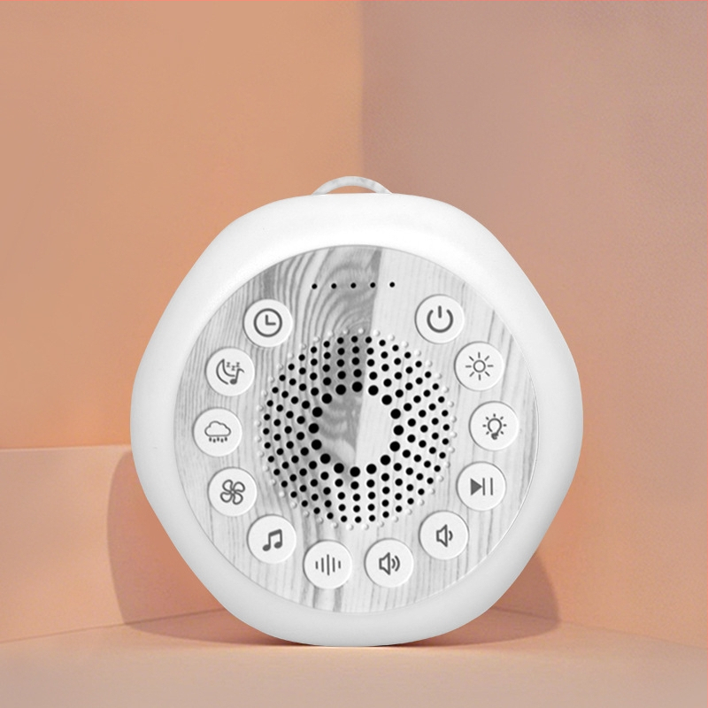 Prenosné zariadenie na uspávanie dieťaťa so zvukom, vstavaná batéria 1000–1200 mAh, výdrž batérie nad 12 h, hudobné nočné svetlo