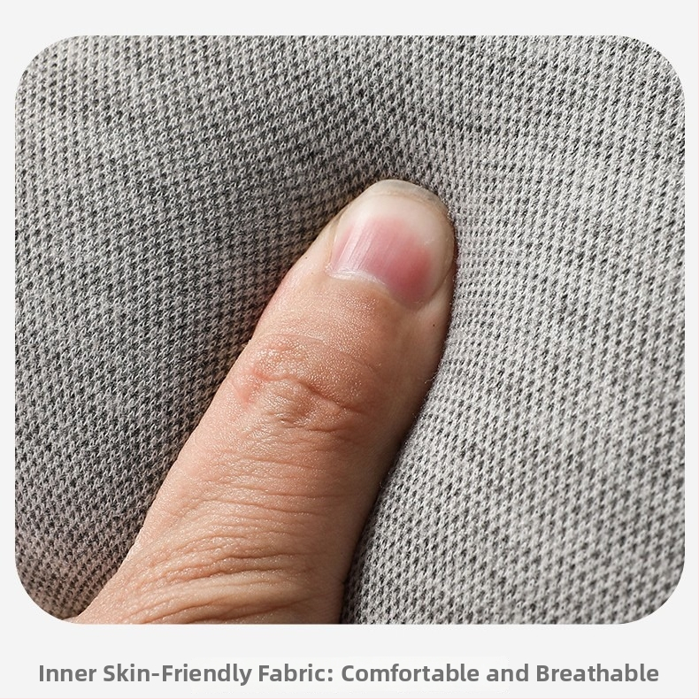 U-tvarovaný pamäťový cestovný vankúš, podpora krku, poťah polyesterovo-bavlnený, moderný minimalistický štýl