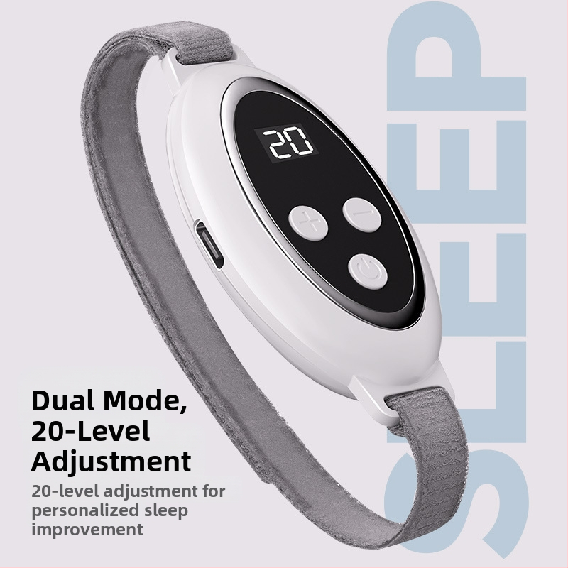 Magic Tech ručné zariadenie na spanie s EMS pulzami, bielym šumom, časovačom, digitálnym displejom a vstavanou batériou