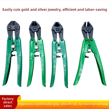 Käepideme tangidega ehtevalmistuseks, sirge ja diagonaalne ots, valatud 45# terasest, sile lõikega