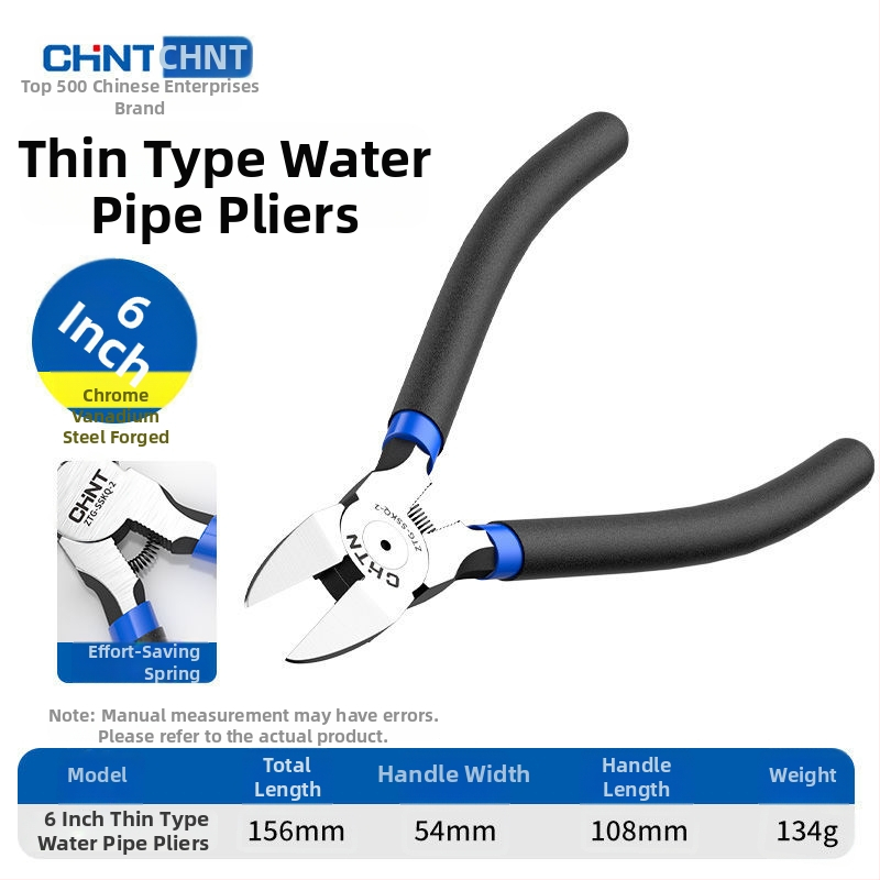 Tööstuslikult kvaliteetsed diagonaalsed lõiketerad ja nihestatavate lõugadega, õhuke tera elektronika jaoks, kroom-vanaadiumteras, kaal 0.091–0.152 kg