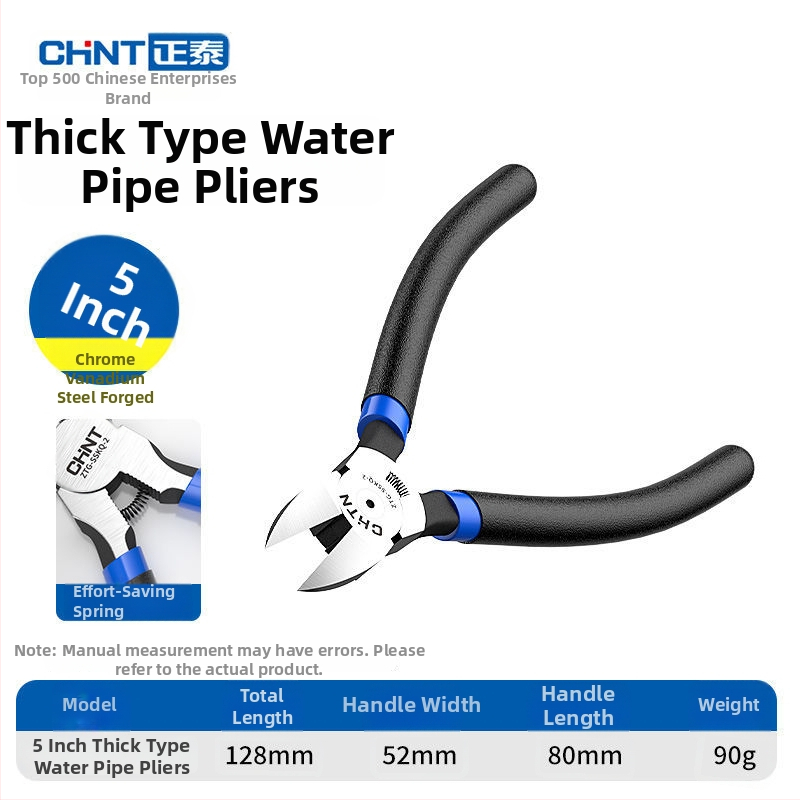 Tööstuslikult kvaliteetsed diagonaalsed lõiketerad ja nihestatavate lõugadega, õhuke tera elektronika jaoks, kroom-vanaadiumteras, kaal 0.091–0.152 kg