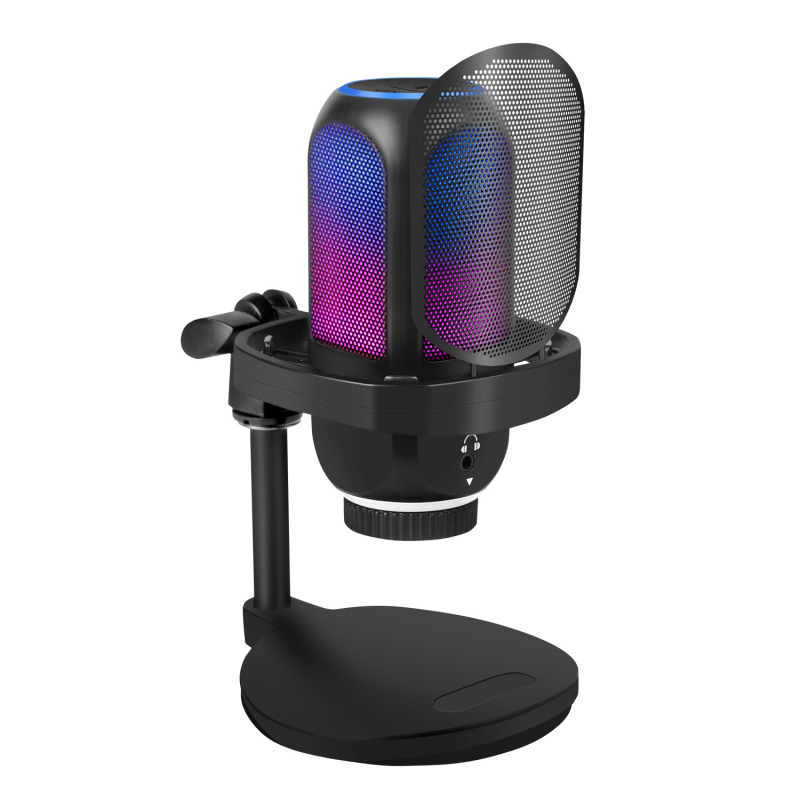 Profesionálny kondenzátorový stolný mikrofón, kardioidný smer, bezdrôtový, 1 kanál, SNR ≥75 dB, externé napájanie