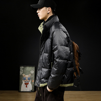 Korėjietiškos versijos kardiganas iš medvilnės su užtrauktuku, stora poliesterio pamušalas