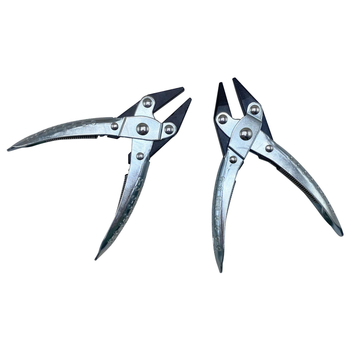 Kliešte na šperky s paralelnými čeľustami a dvojitými špičkami – s pružinou, 45# oceľ, 0,15–0,155 kg