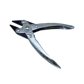 Kliešte na šperky s paralelnými čeľustami a dvojitými špičkami – s pružinou, 45# oceľ, 0,15–0,155 kg