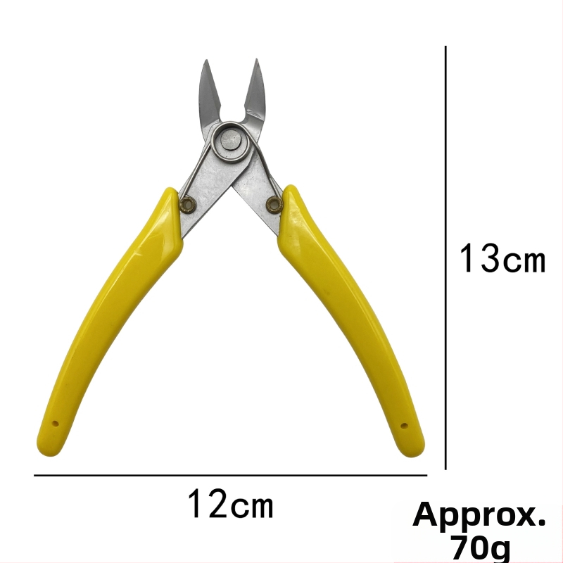 Kliešte na šperky s paralelnými čeľustami a dvojitými špičkami – s pružinou, 45# oceľ, 0,15–0,155 kg