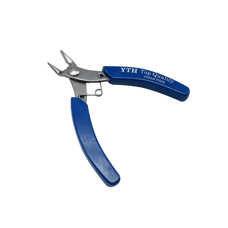 Kliešte na šperky s paralelnými čeľustami a dvojitými špičkami – s pružinou, 45# oceľ, 0,15–0,155 kg