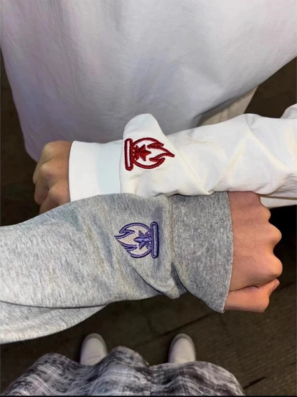 Õmmeldud pullover, Hongkongi stiilis, polüester 96%+, vaba lõige, pikkade varrukatega