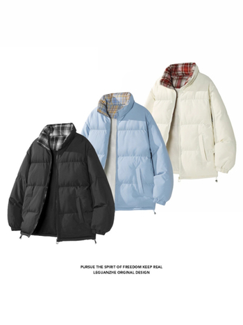 Vyrinė žieminė striukė iš poliesterio su stovinčia apykakle, užtrauktukas priekyje, be gobtuvo, laisvas kirpimas, poliesterio pamušalas