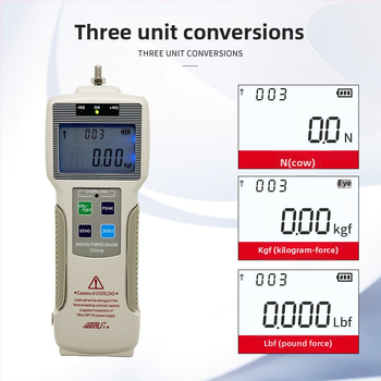Aigu digitálny ťahový merací prístroj, séria ZP-5–ZP-1000, rozsah 5–1000 N, presnosť ±0,5%