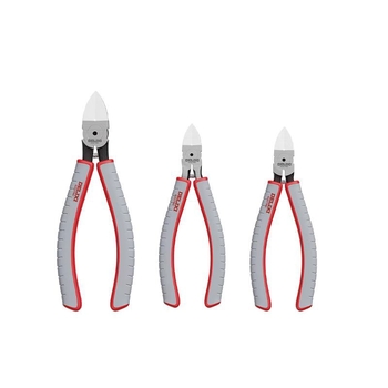 Delixi Electric priemyselné diagonálne rezné kliešte, vysoká tvrdosť, naklonené čeľuste, z chróm-vanádiovej ocele