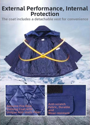 Hrubé zateplenie s bavlnenou výplňou, opasok, zapínanie na jeden rad, tkanina z polyesterovej zmesi