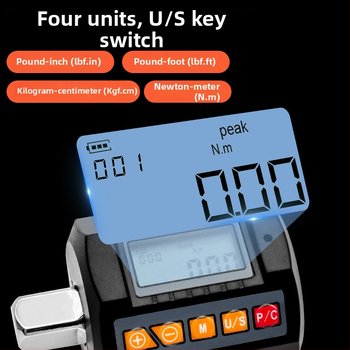 FUMA FAC-30 Digitálny tester krútiaceho momentu – digitálny prístroj na meranie sily, rozsah 0,9–340