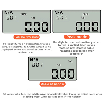 FUMA FAC-30 Digitálny tester krútiaceho momentu – digitálny prístroj na meranie sily, rozsah 0,9–340