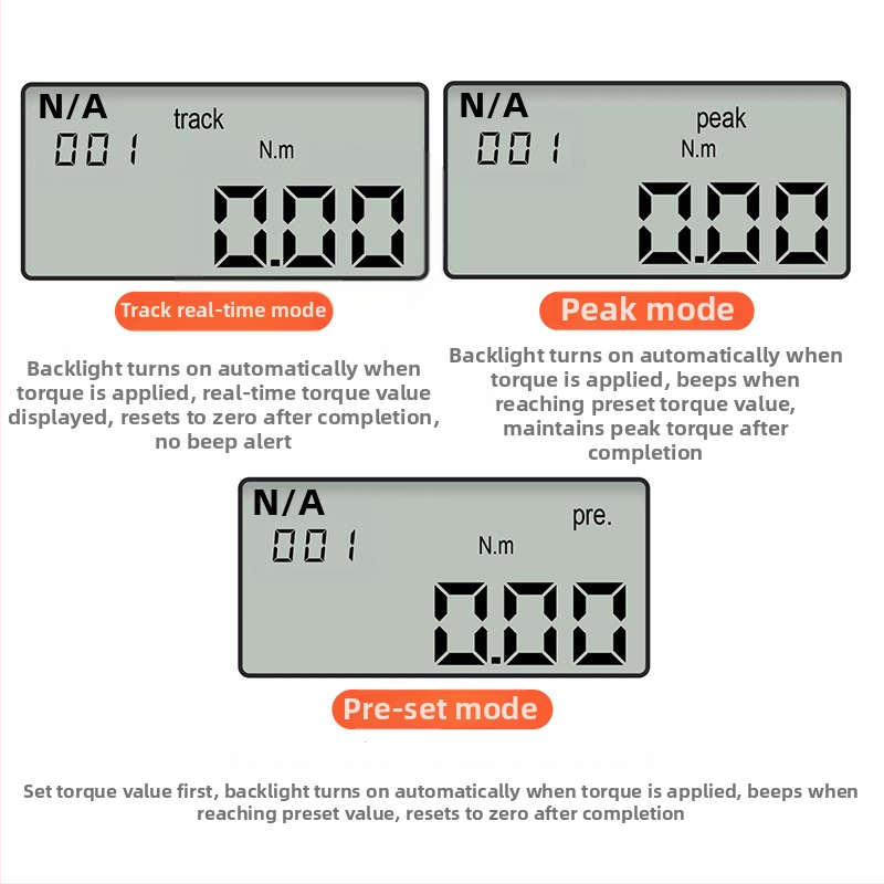 FUMA FAC-30 Digitálny tester krútiaceho momentu – digitálny prístroj na meranie sily, rozsah 0,9–340