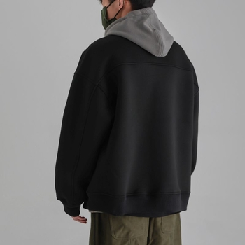 Vjetrovka s kapuljačom, retro stil, standardni kroj, tanak materijal