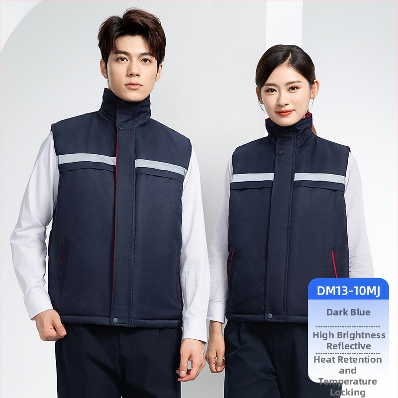 Medvilninė pūkinė liemenė su gobtuvu, storas užpildas iš šilko pluošto, poliesterio audinys, laisvas kirpimas