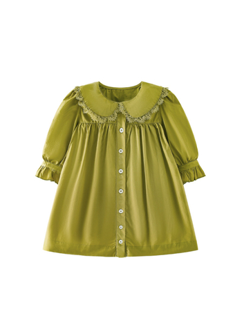 Malwee dievčenské šaty s dlhými rukávmi, princeznovský štýl, 95% bavlna