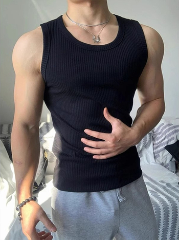 Ανδρικό αμάνικο αθλητικό γιλέκο - Newbridge πολυεστέρας, λεπτό, ρετρό