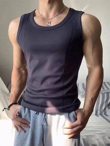 Ανδρικό αμάνικο αθλητικό γιλέκο - Newbridge πολυεστέρας, λεπτό, ρετρό