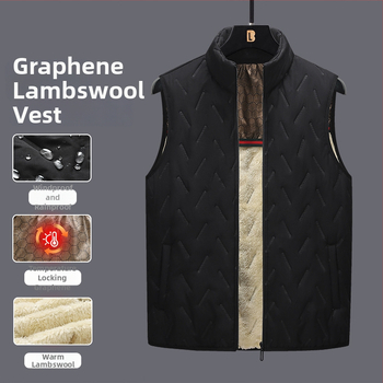 Flísová vesta s stojacím golierom, zipsové zapínanie, flísová podšívka, bočné vrecká