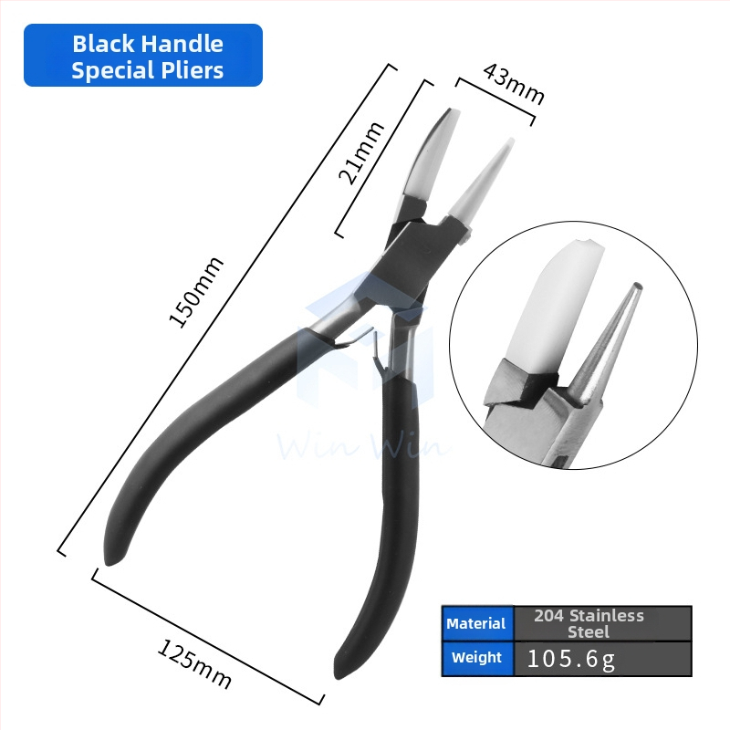 Šperkové kliešte - nerezová oceľ, odolné voči korózii, na výrobu šperkov (Značka Win Win)