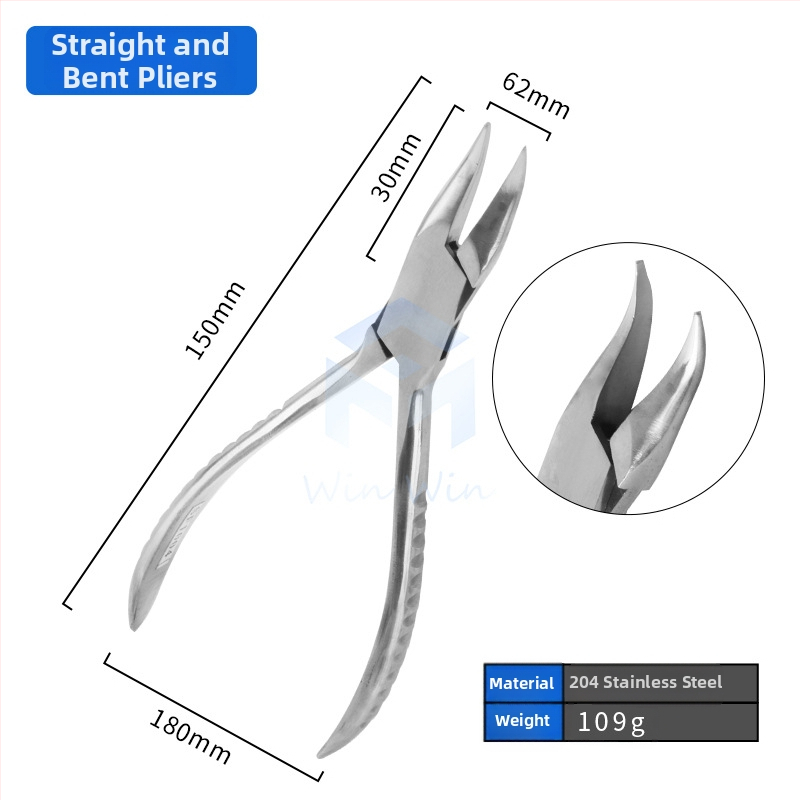 Šperkové kliešte - nerezová oceľ, odolné voči korózii, na výrobu šperkov (Značka Win Win)