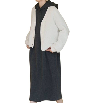 Kaputsiga midi kleit, sirge lõige, pikad varrukad, võrgust kangas, kirjanduslik retro stiil