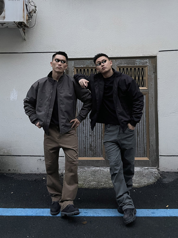 Japanska radna jakna s vodootpornošću, otpornošću na vjetar i habanje, stojeći ovratnik i zatvarač